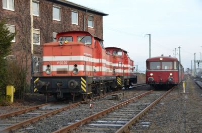 Sonderfahrt nach Willingen am 28.02.2016
Bereit zur Hinfahrt am alten Bw Gießen  - © Frank Trumpold
